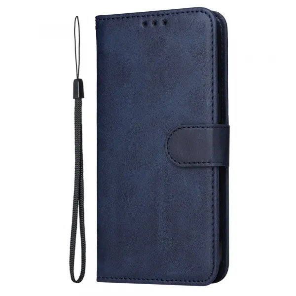 SMOOTH Peňaženkové puzdro pre Xiaomi Poco F7 Ultra modré