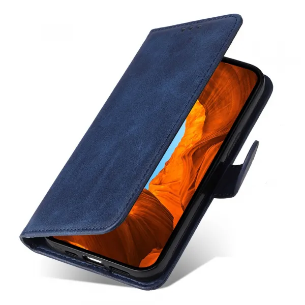 SMOOTH Peňaženkové puzdro pre Xiaomi Poco F7 Ultra modré
