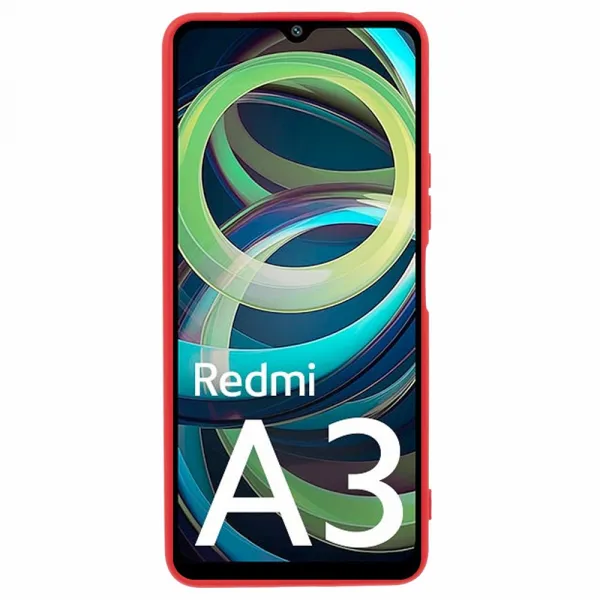 PROTEMIO TPU Kryt pre Xiaomi Redmi A3 červený
