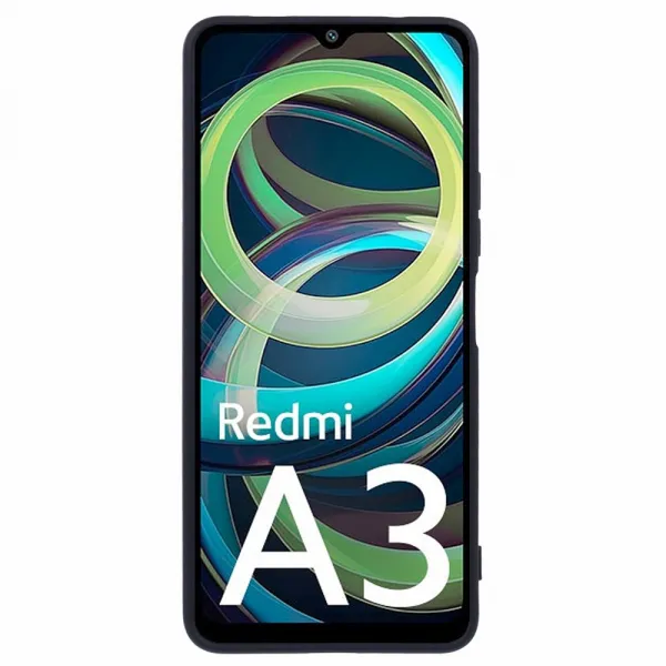 PROTEMIO TPU Kryt pre Xiaomi Redmi A3 čierny