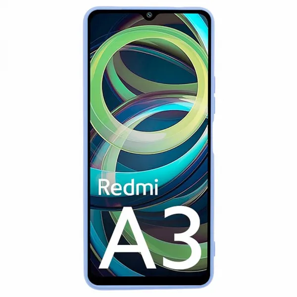 PROTEMIO TPU Kryt pre Xiaomi Redmi A3 fialový