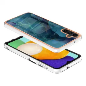 IMD MARBLE Ochranný kryt pre Samsung Galaxy A56 GREEN
