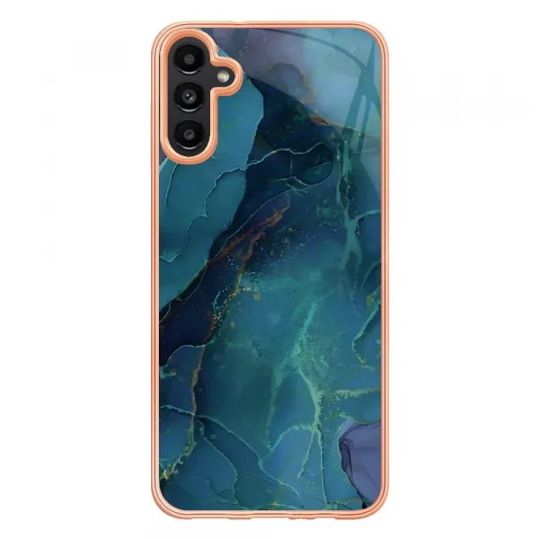 IMD MARBLE Ochranný kryt pre Samsung Galaxy A56 GREEN