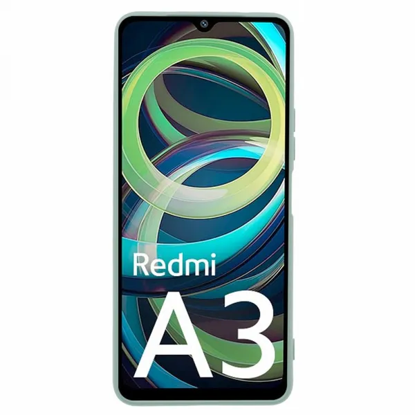 PROTEMIO TPU Kryt pre Xiaomi Redmi A3 svetlozelený