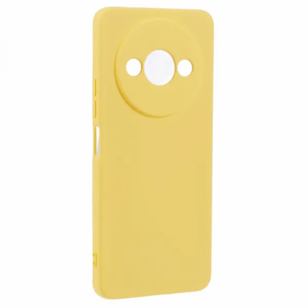 PROTEMIO TPU Kryt pre Xiaomi Redmi A3 žltý