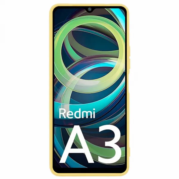 PROTEMIO TPU Kryt pre Xiaomi Redmi A3 žltý
