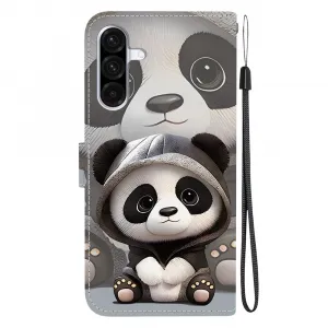 ART Peňaženkový obal pre Samsung Galaxy A56 PANDA