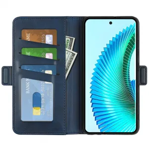 SIDE Peňaženkové puzdro pre Honor Magic6 Lite 5G modré
