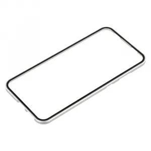 Magnetický kryt 360 pre Samsung Galaxy A56 strieborný
