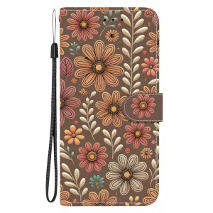 ART Peňaženkový obal pre Samsung Galaxy A56 VINTAGE BLOSSOM