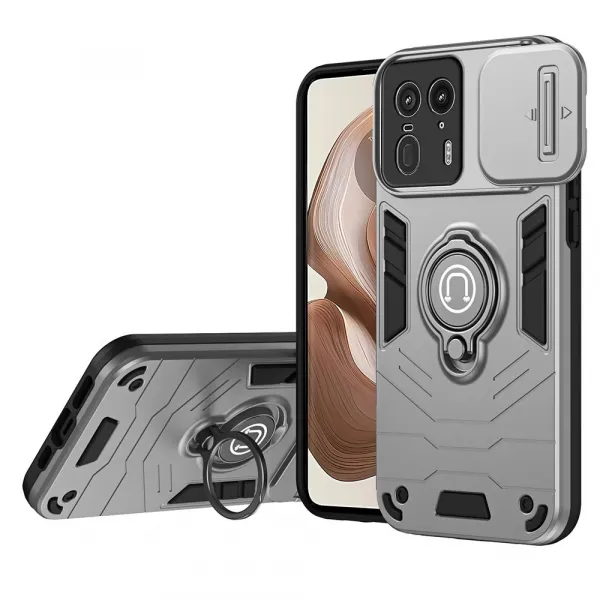 CAMPROTECT Obal s držiakom pre Motorola Edge 50 Ultra šedý