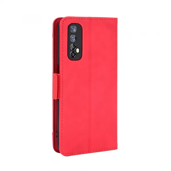 SLOT Peňaženkový obal pre Realme 7 červený
