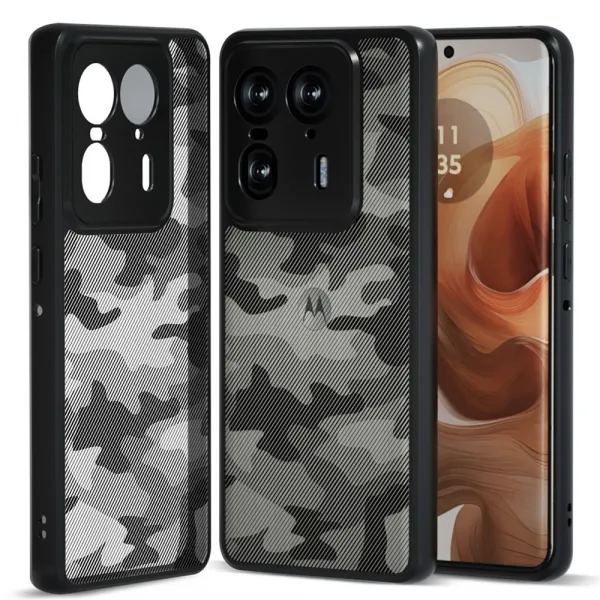 IBMRS Ochranný obal pre Motorola Edge 50 Ultra CAMO