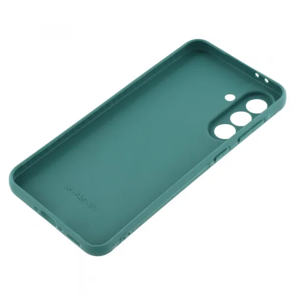 PROTEMIO TPU Kryt pre Samsung Galaxy A56 tmavozelený