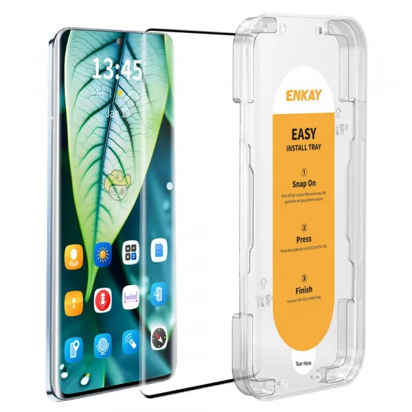ENKAY EASY INSTALL Ochranné sklo pre Oppo Reno12 5G / Reno12 Pro 5G