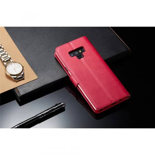 IMEEKE Peňaženkový obal pre Samsung Galaxy Note 9 ružový