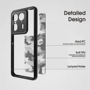 IBMRS Ochranný obal pre Motorola Edge 50 Ultra CAMO