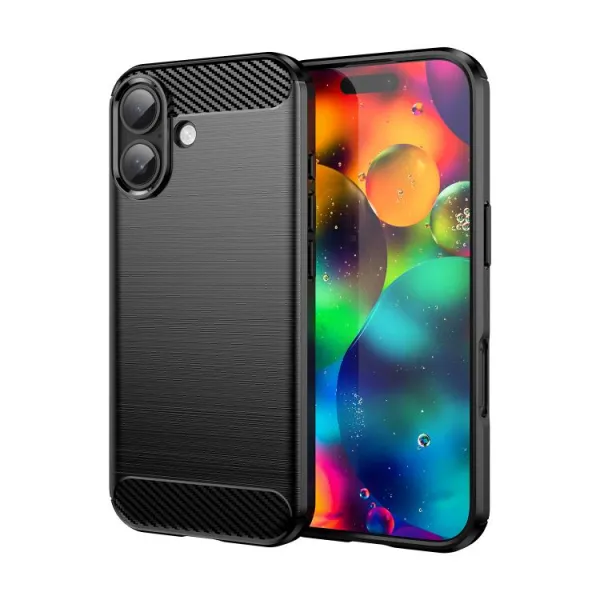 FLEXI TPU Ochranný kryt Apple iPhone 17 čierny
