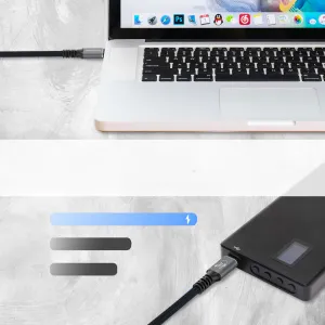 MG WPS-UY41S kábel USB-C / Thunderbolt 4 4K 240W 1m, čierny