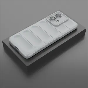 STEPS Ochranný kryt pre Motorola Edge 40 Neo svetlošedý