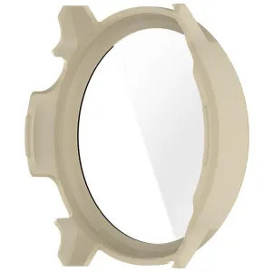PC FULL COVER Plastový kryt so sklom pre Garmin Venu 4 45mm IVORY