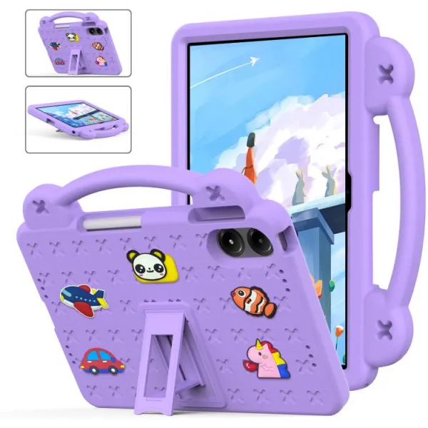 FANY Detský obal na tablet pre Xiaomi Redmi Pad 2 Pro fialový
