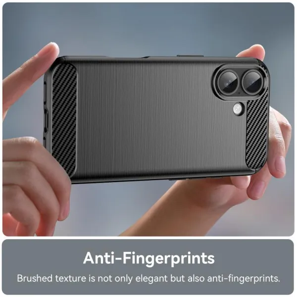FLEXI TPU Ochranný kryt Apple iPhone 17 čierny