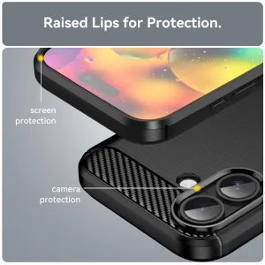 FLEXI TPU Ochranný kryt Apple iPhone 17 čierny