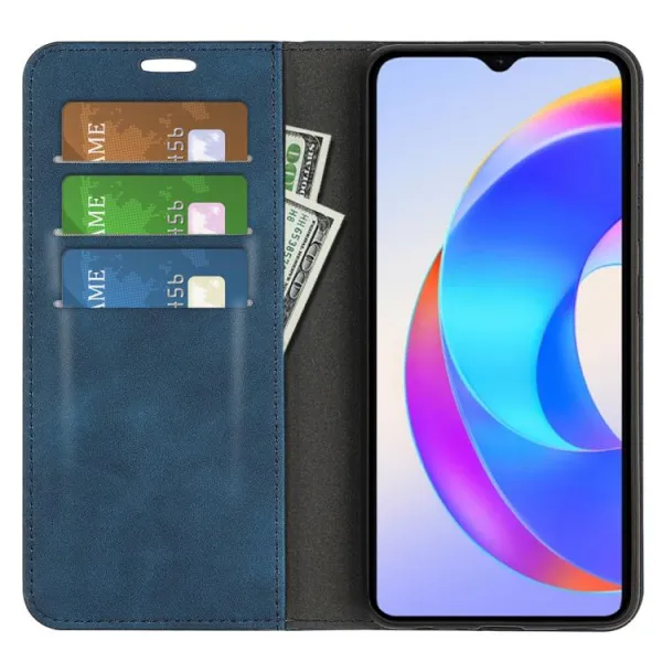 MAGNETIC Zaklápací kryt pre Honor X5c Plus modrý