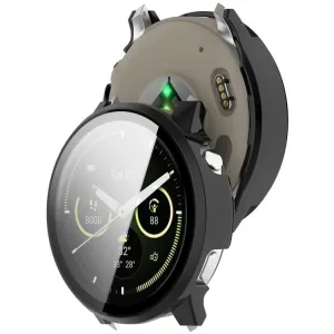 PC FULL COVER Plastový kryt so sklom pre Garmin Venu 4 41mm čierny
