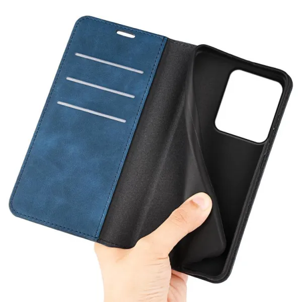 MAGNETIC Zaklápací kryt pre Honor X5c Plus modrý
