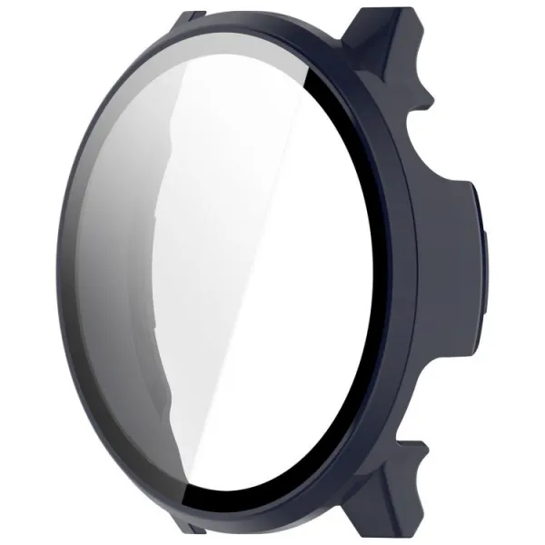 PC FULL COVER Plastový kryt so sklom pre Garmin Venu 4 41mm modrý