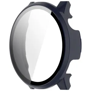 PC FULL COVER Plastový kryt so sklom pre Garmin Venu 4 41mm modrý