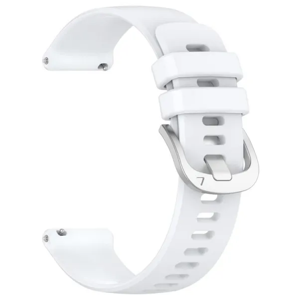SILICONE Vymeniteľný remienok pre Garmin Approach S50 biely