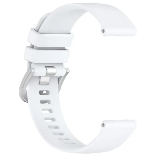 SILICONE Vymeniteľný remienok pre Garmin Approach S50 biely