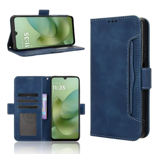 SLOT Peňaženkový obal pre Motorola Moto G06 / G06 Power modrý