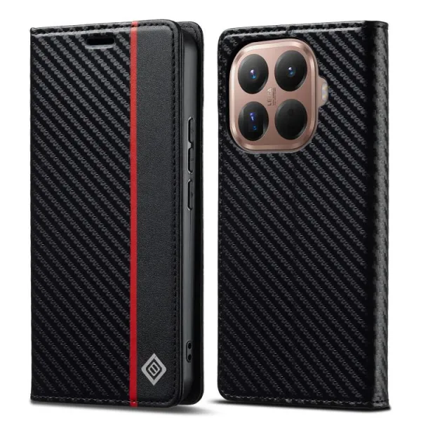 IMEEKE CARBON Peňaženkový obal pre Xiaomi 15T Pro