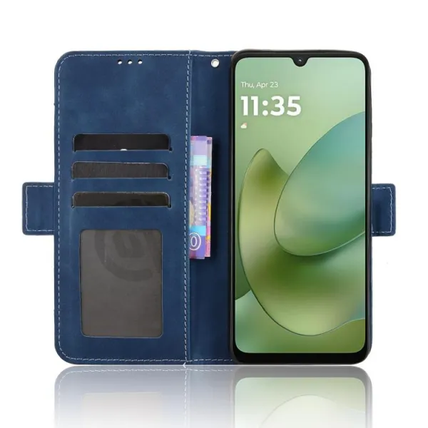 SLOT Peňaženkový obal pre Motorola Moto G06 / G06 Power modrý