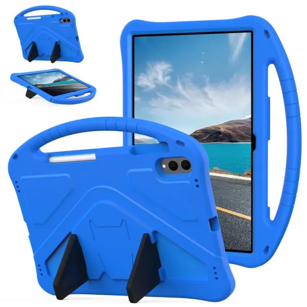 KIDDO Detský obal pre Samsung Galaxy Tab S11 Ultra modrý