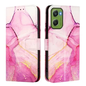 ART MARBLE Peňaženkový kryt pre Motorola Moto G06 / G06 Power PINK