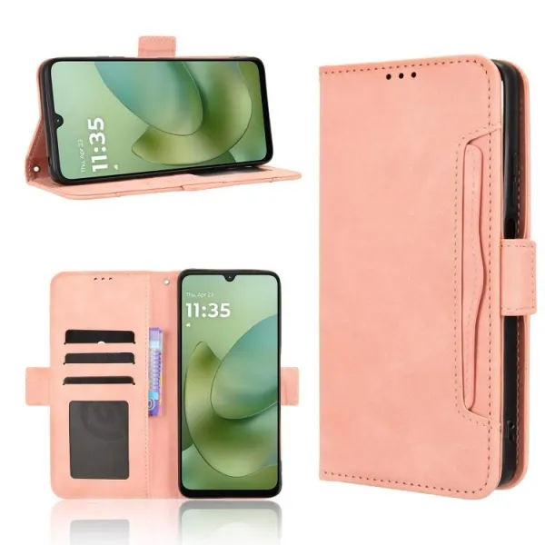 SLOT Peňaženkový obal pre Motorola Moto G06 / G06 Power ružový