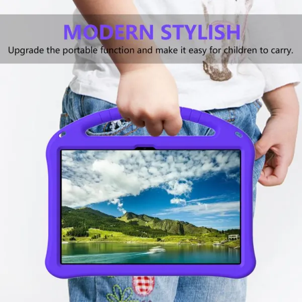 KIDDO Detský obal pre Xiaomi Redmi Pad 2 Pro fialový