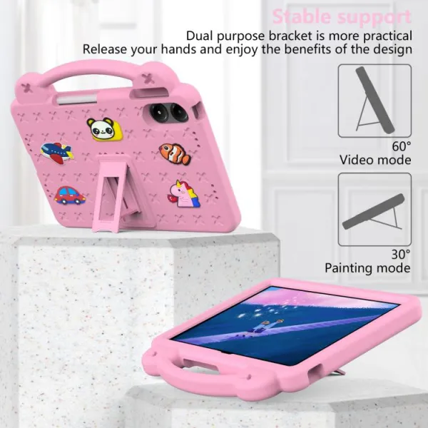 FANY Detský obal na tablet pre Xiaomi Redmi Pad 2 Pro ružový