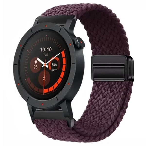 BRAIDED Nylonový remienok pre CMF Watch 3 Pro bordový