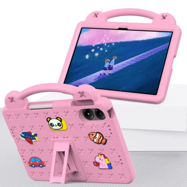 FANY Detský obal na tablet pre Xiaomi Redmi Pad 2 Pro ružový