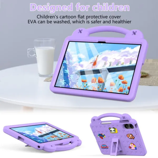 FANY Detský obal na tablet pre Xiaomi Redmi Pad 2 Pro fialový