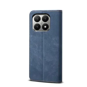 DENIM Peňaženkový kryt pre Xiaomi 15T modrý
