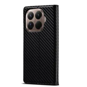 IMEEKE CARBON Peňaženkový obal pre Xiaomi 15T Pro
