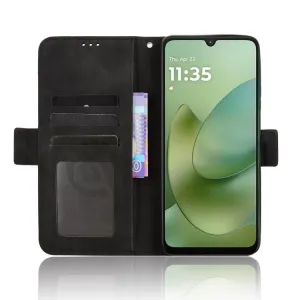 SLOT Peňaženkový obal pre Motorola Moto G06 / G06 Power čierny