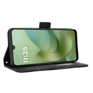 SLOT Peňaženkový obal pre Motorola Moto G06 / G06 Power čierny